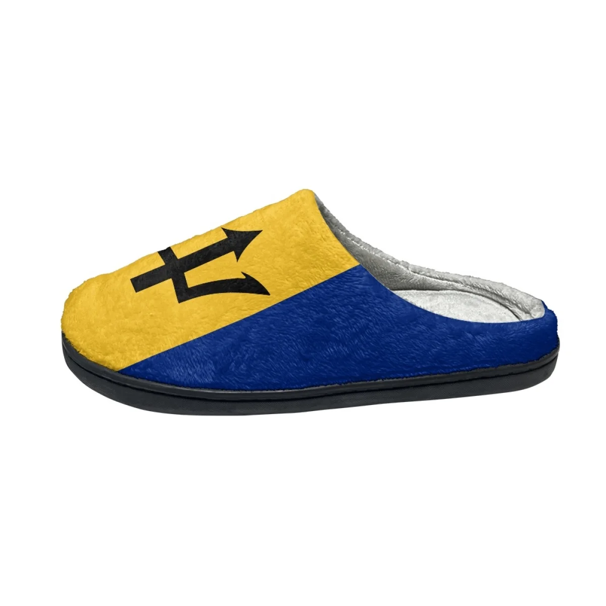 Barbados Flag Printed Women Home Slippers Indoor Bedroom Couple Cotton Slipper Drop Ship Autumn Winter Warm Shoes Floor Slides