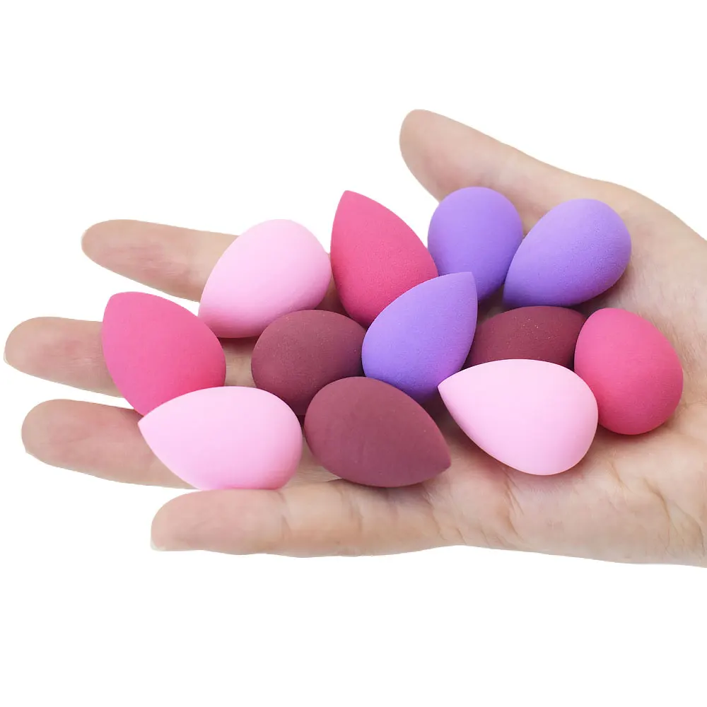40Pcs/bag Mini Makeup Sponge Beauty Eggs in Bulk Wholesale Beauty Tool Organizer Set  Make Up Sponge Beauty Tools  cosmetic 2