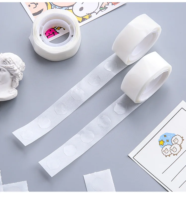 Double Sided Adhesive Dots Glue Tape For Diy Scrapbooking - Temu