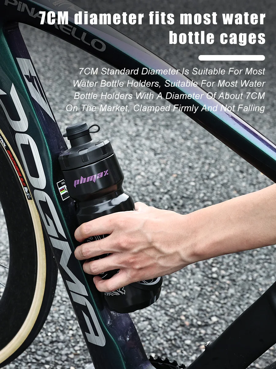 PHMAX 720ML Fahrrad Wasser Flasche Leichte Outdoor Sport Tragbare Radfahren Wasserkocher MTB Straße PP Große Kapazität Fahrrad Tasse – Detail 10