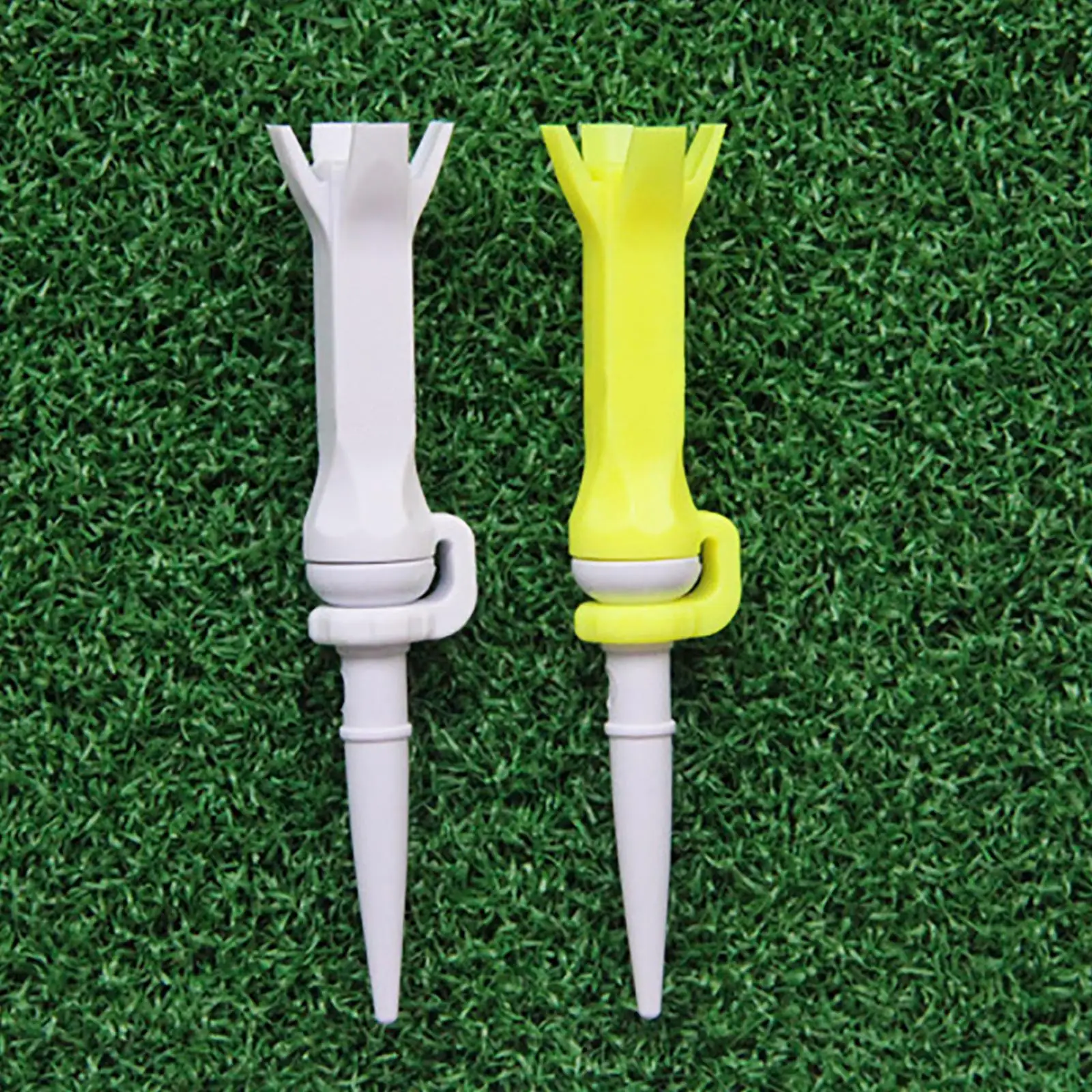 4X Professional Golf Tee 4 Prongs Claw Top Plastic 3''Long Golf Training Aids