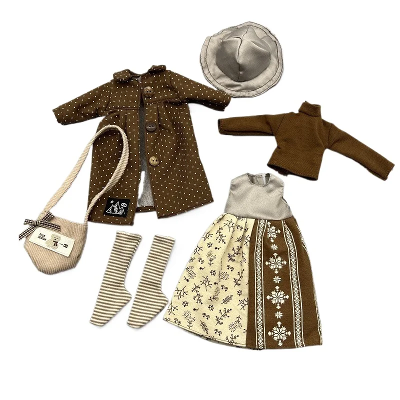 Doll's Clothes Suitable For 1/6 Ratio 30cm BJD GL Body Ghost Mother Doll Wear Lolita DIY Dressing Toy Accessories