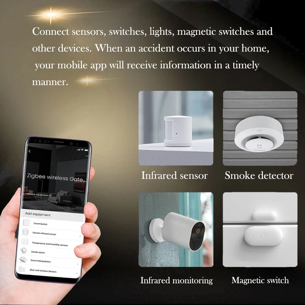 Tuya-ZigBee 무선 허브 게이트웨이, ZigBee 장치용 스마트 홈 자동화, Alexa Google 홈 음성 제어와 호환