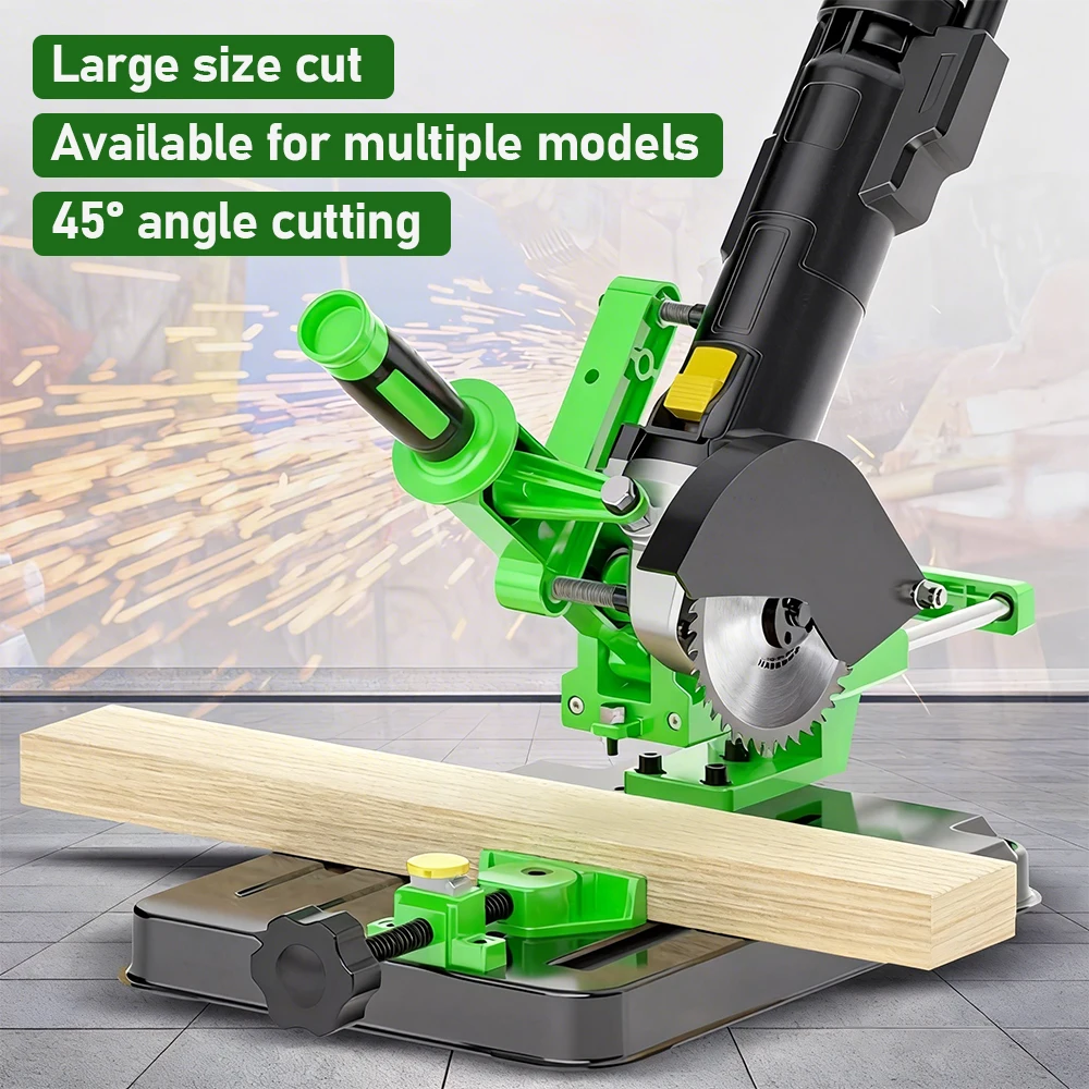 Angle Grinder Multifunctional Bracket Holder 45° Adjustable Cutting Tool Accesso
