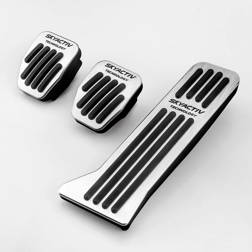 Car Fuel Brake Pedal Covers Accessories For Mazda 2 6 GJ CX-5 CX5 KE KF CX8 CX9 2014 pedal cover