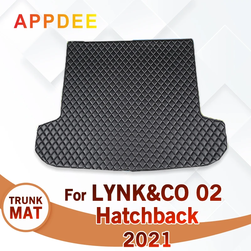 

Автомобильный коврик для багажника LYNK & CO 02 хэтчбек 2021 пользовательские автомобильные аксессуары автомобильное украшение интерьера