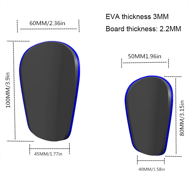Shin Guard Pads Soccer Shin Guards 1 Pairs EVA Sponge Small Mini Shin Pads Wear-resistant Shock Absorbing Soccer Leg Protector Football Training Shin Guards