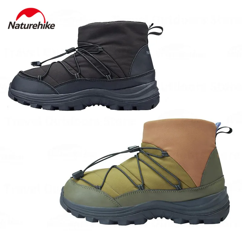 

Naturehike Warm Cotton Shoes Winter Waterproof Men's Ankle Boot EVA Non-Slip Shoe Soles Thickening For Outdoor Camping Climbing