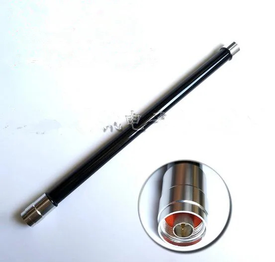 2.4G signal receiving omni black fiberglass antenna 8dBi 2400M N type male wifi frp aerial