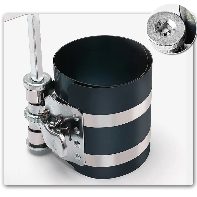 Mechanic Piston Set 11 – Kolbenring-Demontage-Set 11-teilig Im Robusten Koffer