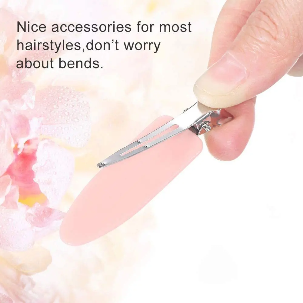 10/4Pcs No Crease Basic Hair Clips For Women Girls Hair Styling Makeup No Bend Hairpins Barrettes Fashion Hair Accessories Set
