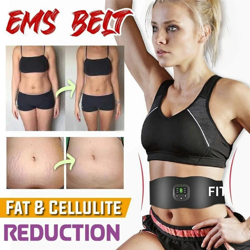 Cintura dimagrante elettrostimolatore muscolare ems addominale_voghion.com