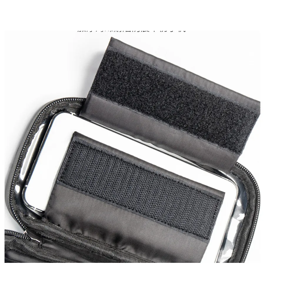 Poutre avant de vélo neutre vélo de montagne téléphone portable écran tactile tube supérieur sacoche de selle équipement d'équitation_voghion.com