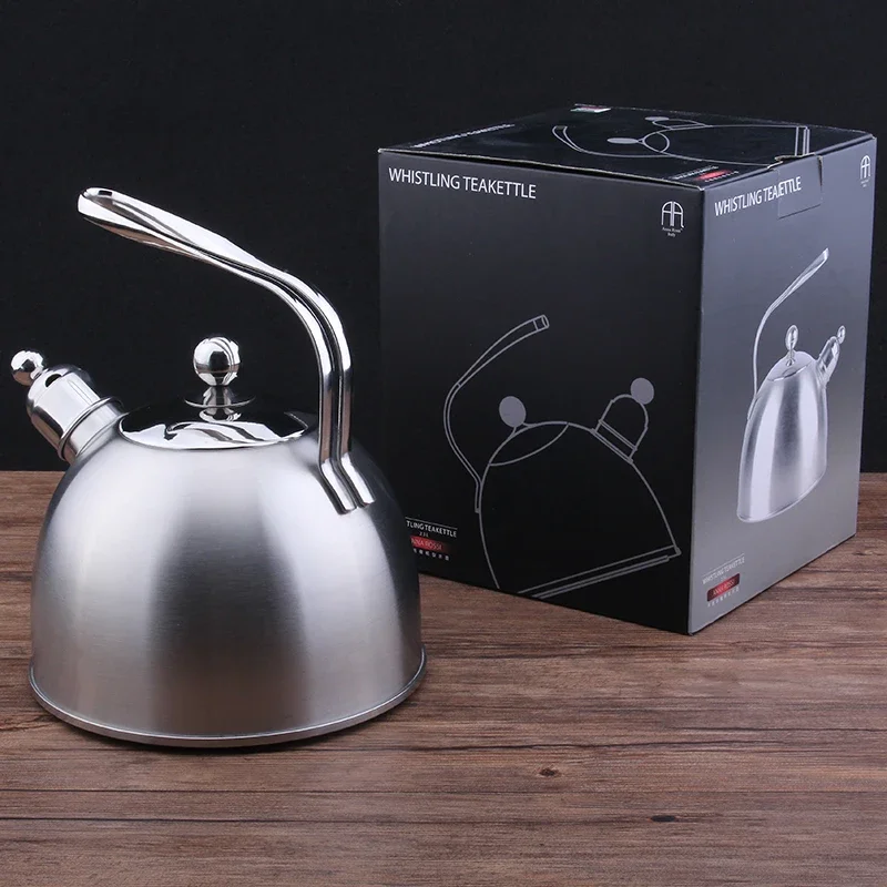 Stainless steel kettle 304 sound pot pot Lnduction cooker gas stove with household 2.3L