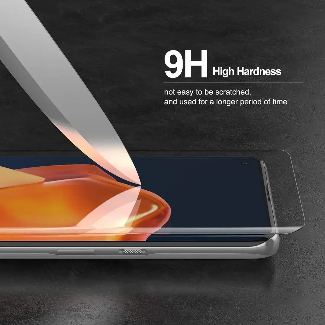 Premium UV Tempered Glass Screen Protector - Full Surface Coverage Film, 1-3 Pack
