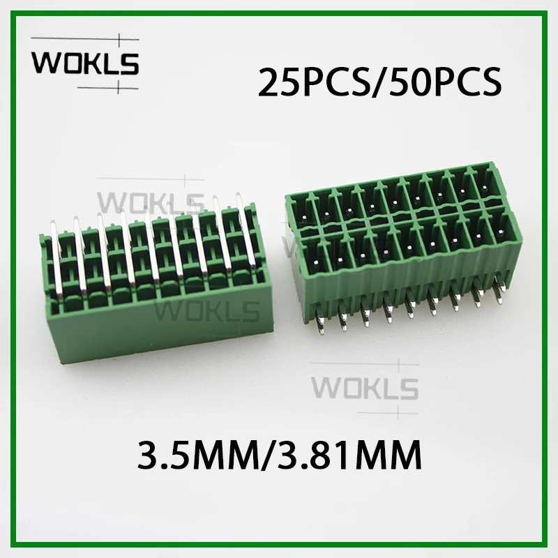 Description Picture 6 of item25pcs/50pcs 2P ~ 12P PCB PLUG-IN TERMINAL BlOCKS fmc1.5/-st 15EDGKN 3.81 KF2EDGKN 3.5MM