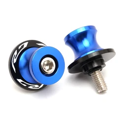 Premium Swingarm Spools Slider Screw Stand - 6MM Motorcycle Accessories (R7 Blue)