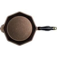 Kitchen cookware frying pan, modern design style, very suitable for home, commercial use size 18.31 x 11.1 x 3.5 inches 1