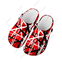 Van Evh 5150 Stripes Halen Home Clogs Custom Water Shoes Mens Womens Teenager Shoe Garden Clog 1984 Sandals Beach Hole Slippers 1