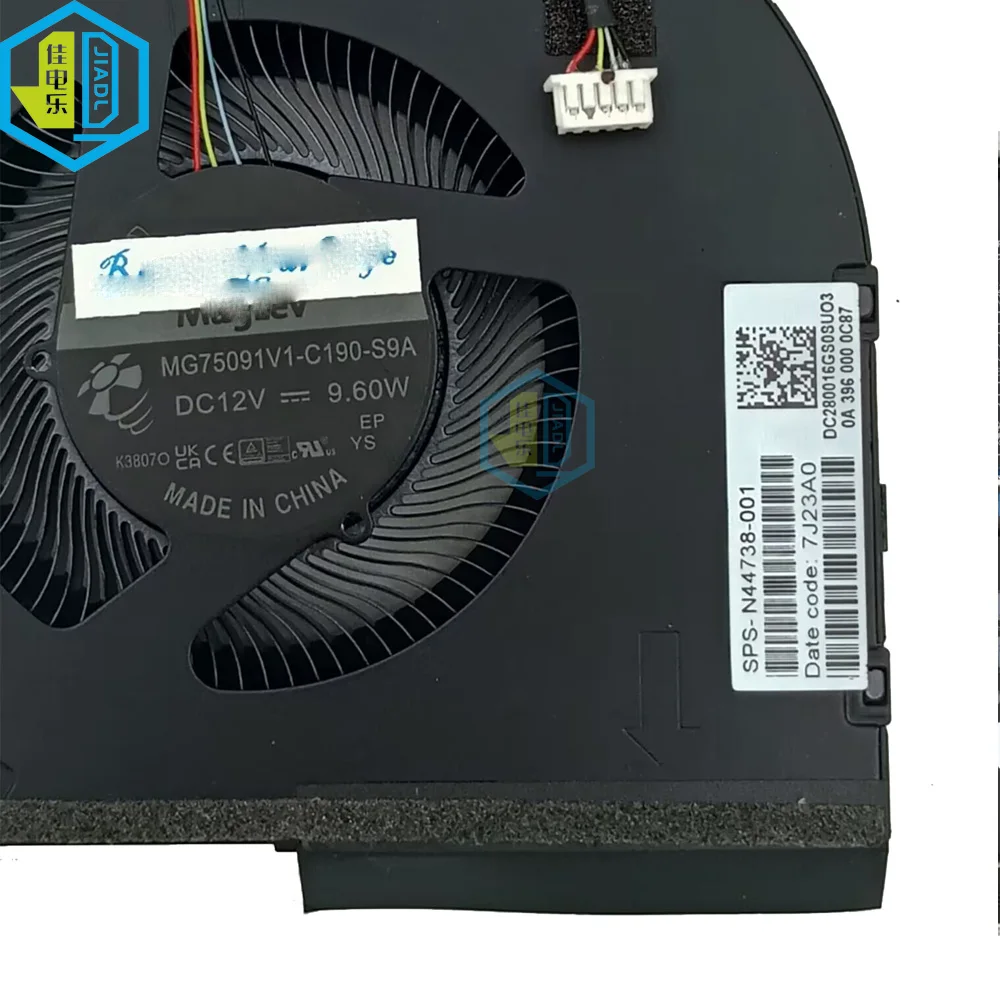 CPU GPU Cooling Fan For HP Victus 16 16-S 16-R 16-S0000 16-R0076TX DC12V N44738-001 MG75091V1 C180 C190 Gaming Laptop