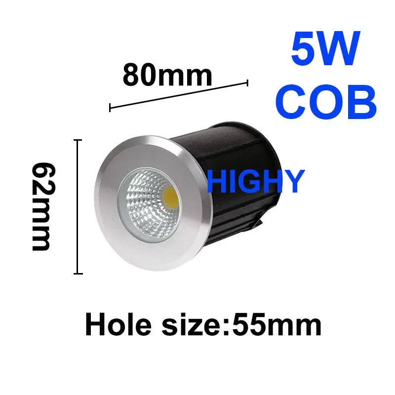 3W 1W LED Underground light Ground Garden Path Floor Lamp Outdoor Underground Buried Yard Lamp Landscape Light 85-265V DC12V garden decoration lamps