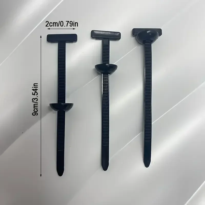 5-200Pc Carabiner Nylon Universal Tie Buckle Auto Fastener Screw Replacement Clip for Fender Trunk Engine Guard Auto Accessories