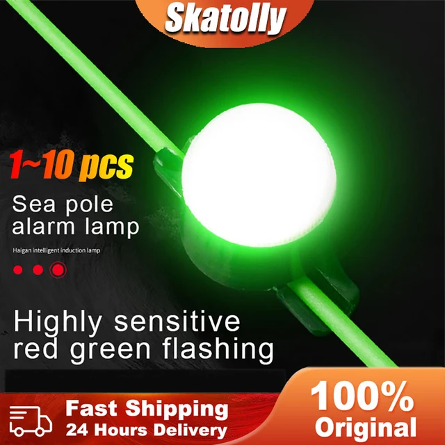 Electronic Fish Bite Alarm Smart Sensor LED Carp Night Fishing