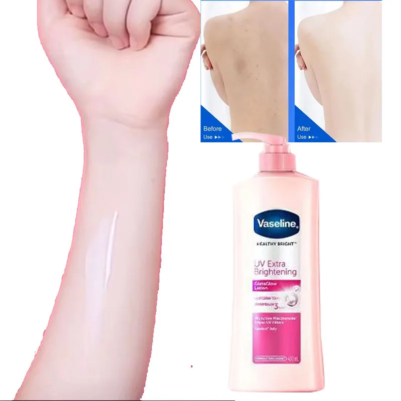 Vaseline Niacinamide Body Lotion Relieves Dry and Dehydrated Skin Exfoliates and Brightens Skin Tone Hydrating 400ml