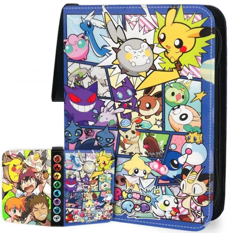 Classeur de cartes Pokémon Anime pour enfants, album photo, porte-cartes  photo, collection de lettres, dossier de loisirs, jouets à collectionner,  900 pièces - AliExpress