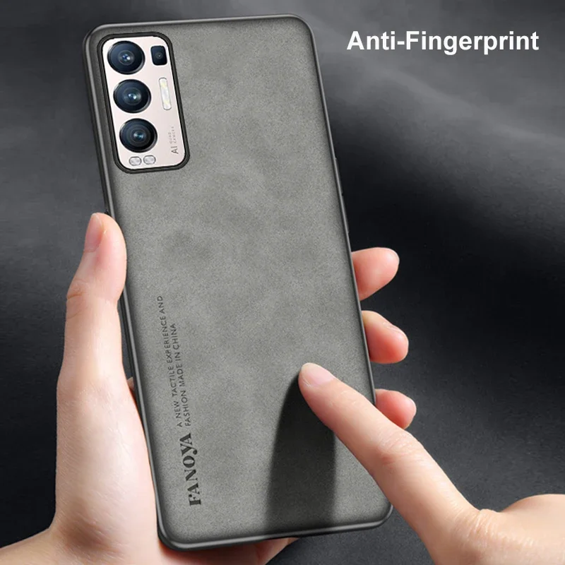 Luxury PU Leather Matte Silicone Phone Case - Elegant Design and Durable Protection