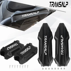 For Honda TRANSALP700 TRANSALP650 XL750 TRANSALP 600 650 700 750 Motor Crash Bar Bumper Engine Guard Protection Decorative Block