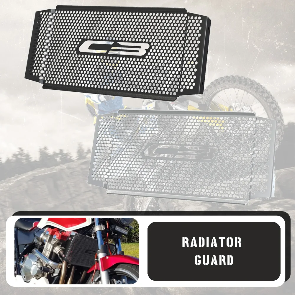 

2024 2023 2022 2021 для HONDA CB1300/S CB 1300 SC45 2003 - 2020 мотоциклетная решетка радиатора, защитная крышка, защита резервуара для воды