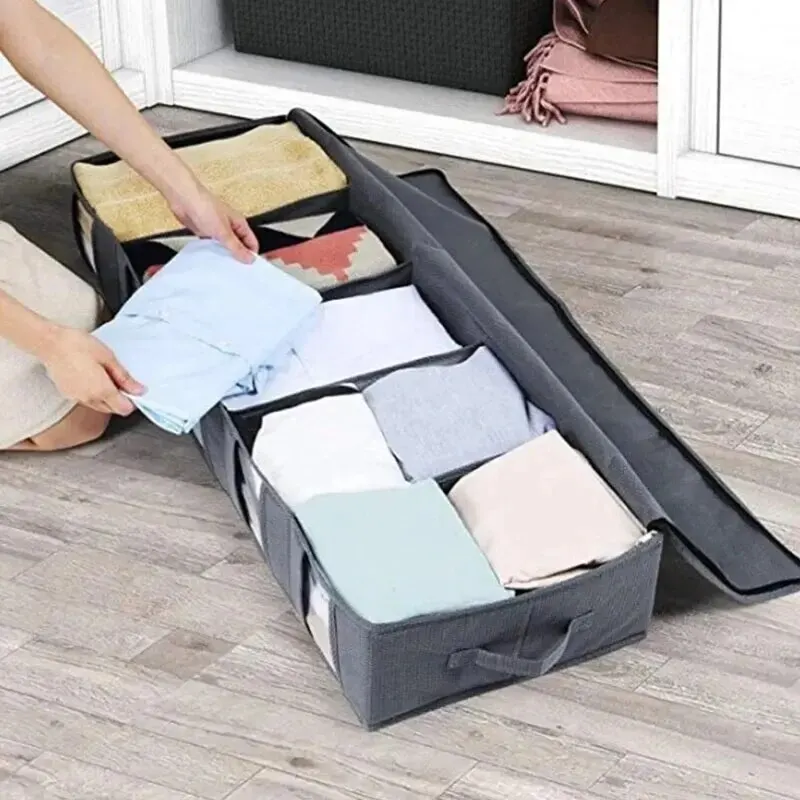 Storage Bag Foldable Underbed Large Adjustable