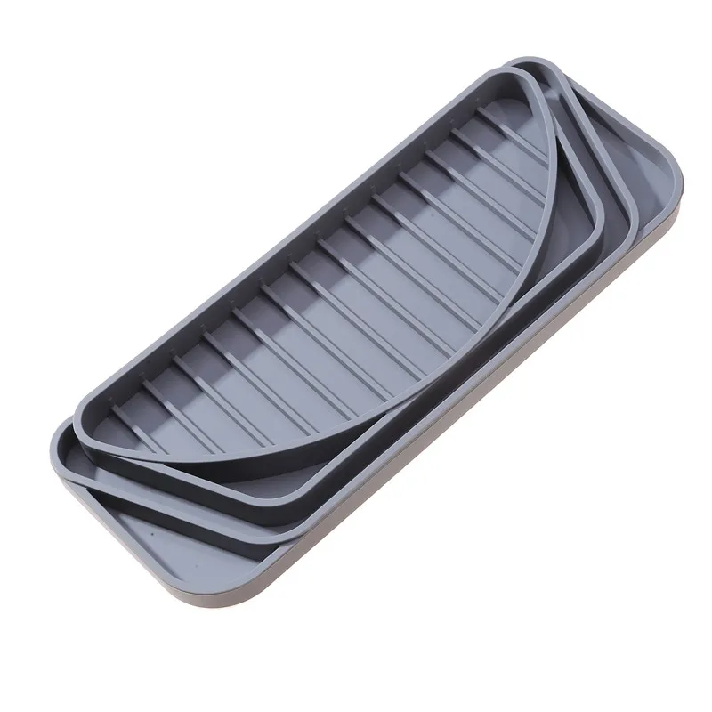 Drainage Leakproof Drip Pan Food Grade Silicone Water Catcher Tray Refrigerator Drip Pan Silicone Material For Fridges 4