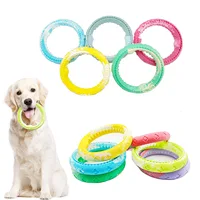 Pet dog rubber bite ring, bite resistant grinding training, interactive companionship for large, medium, and small dogs 1