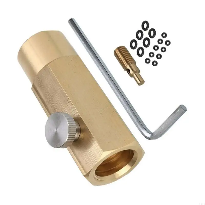 N3UA Quick Releasing CO2 Adapter Bottle Refill Adapter Perfect for Kitchen or Outdoor