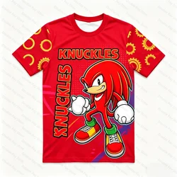 Vibrant Cartoon Patterned 3D Printed T - Shirt - Comfortable & Breathable Short - Sleeve for Summer Leisure & Sports (SMTYYH109)