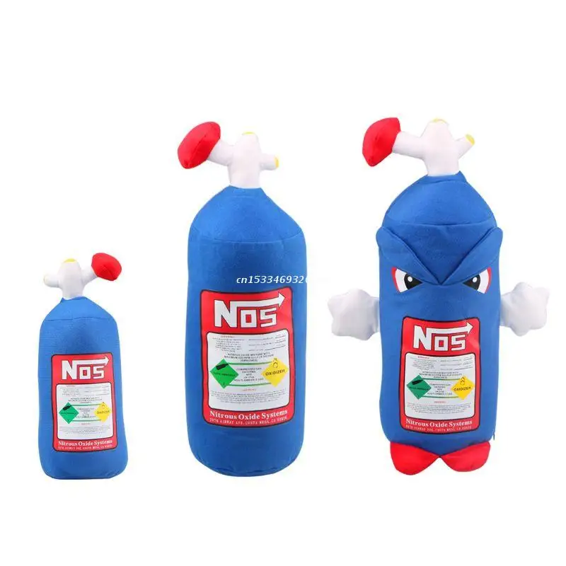 NOS Nitrous Oxide Bottle Pillow Plush Toy Car Neck Rest Stuffed Cushion