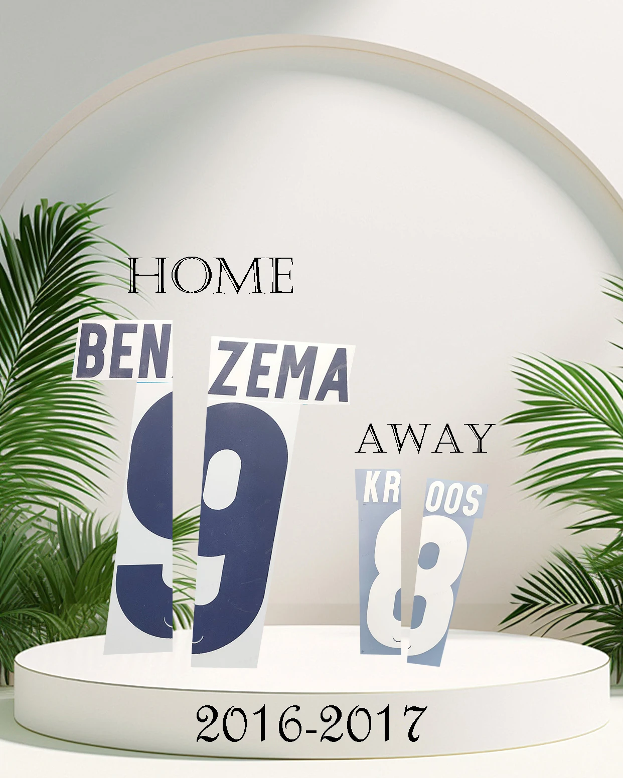 2016/17 г., RE MAD AL, наборы для рисования, КРОО, железо на высококачественном бенземе, для дома и улицы, Имя и номер 2017