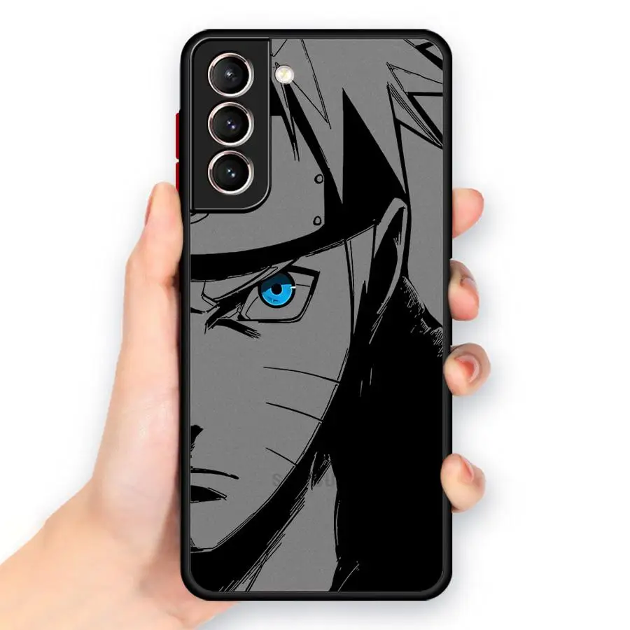 Phone Case Anime N-Narutos Cover For Samsung Galaxy S24 Ultra S23 Ultra S20 S21 FE S22 5G S10 Plus S9 Plus Soft Matte