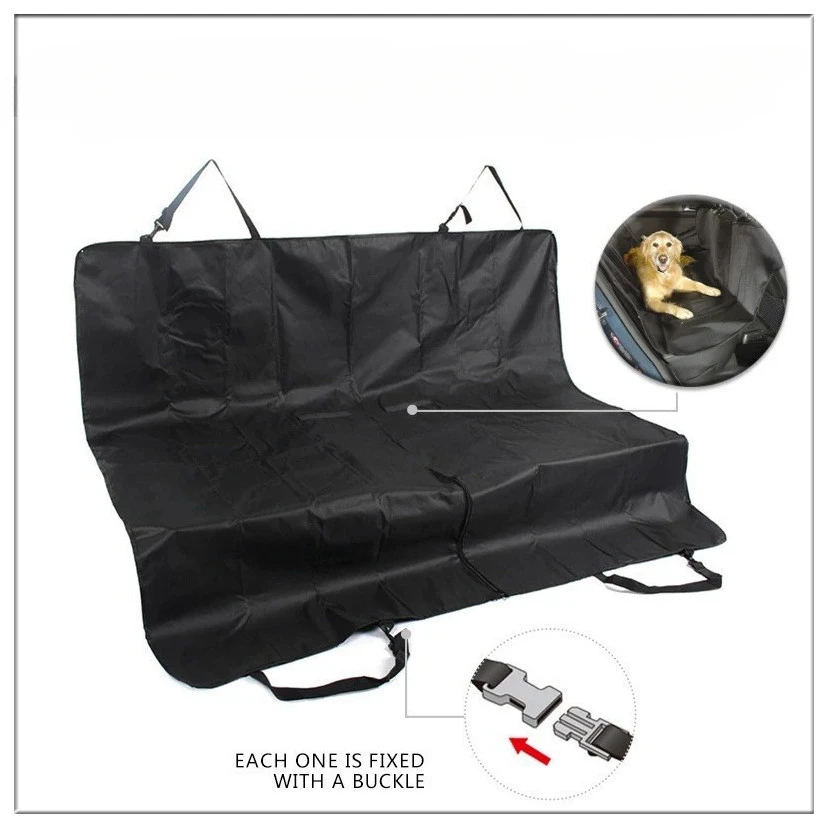 Dog Car Seat Cover Waterproof Pet Carrier Backseat Cushion Mat for Dogs Folding Cat Hammock Trunk Rear Back Seat pet accessories car seat cover pet carrying bag pet cargo cover dog seat cover dog car seat pet supplies pet mat blanket