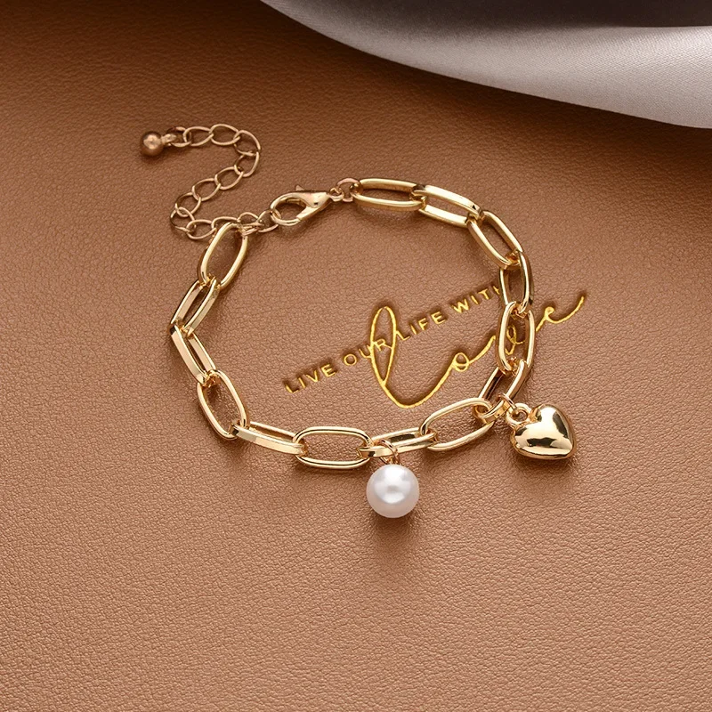 New Korean Fashion Elegant Inlaid Rhinestone Bracelets