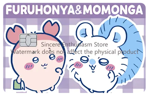 Cartoon Kawaii Chiikawas Credit Card Skin Stickers Cute Matte Sticker for VISA JCB Mastercard and Other IC Card Decorative - Image 17