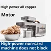 Oil Press Machine Stainless Steel Automatic Household Cold Rolling Hot Oil Press 220V Environmental Protection Saving Oil Fryer 1