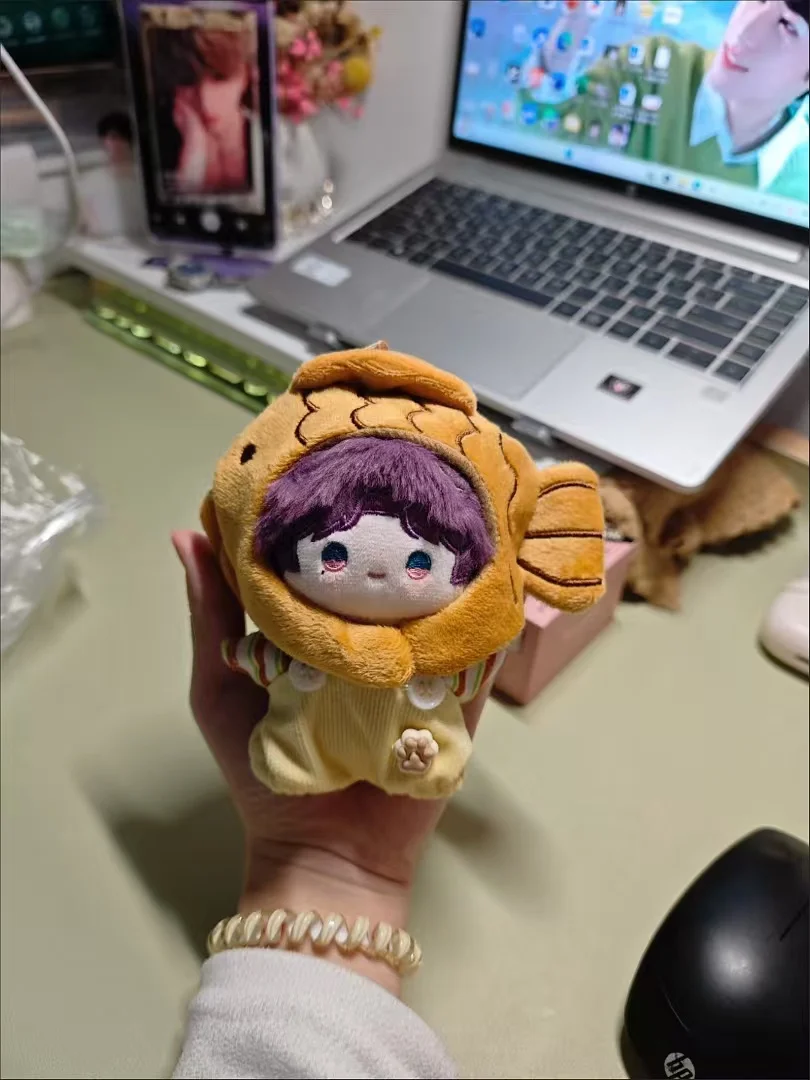 Plush Toy Accessories 10cm Cotton Doll Hat T-shirt shorts