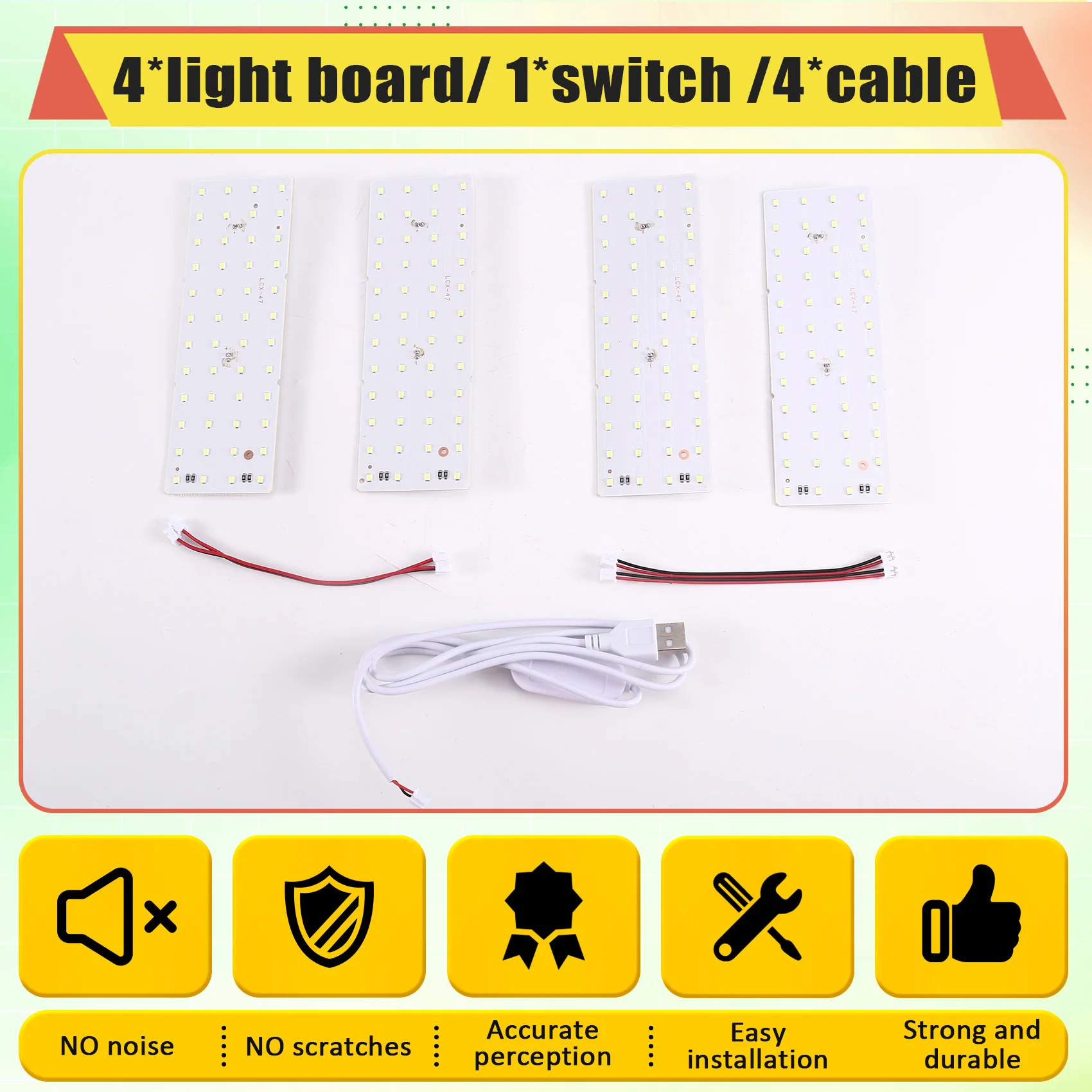 B68C PLA CMYK LED 백라이트 보드 3D 프린팅 리토파인 사진 LED 키트 CMYK 리토파인 번들 LED 라이트 패널
