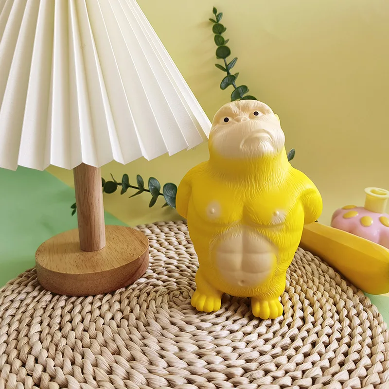 

Медленно восстанавливающая форму игрушка Gorilla Pinch Toy PU медленно восстанавливающая форму креативный подарок офисный работник искусственный предмет