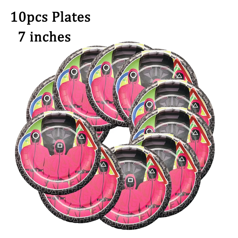 Рисунок 4 - Одноразовая посуда в Корейском стиле по мотивам фильма