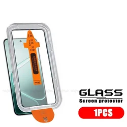 Premium Tempered Glass Screen Protector - Full Cover, 9H Hardness, Dust - Free for OPPO A6 Pro (1 Front Glass)