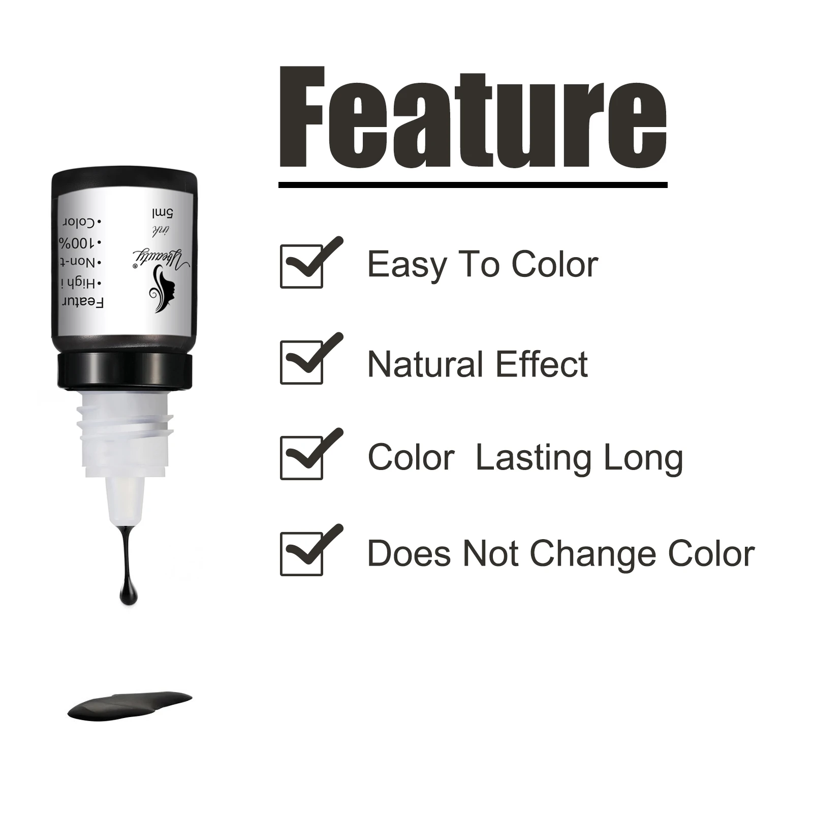 5ml Microblading Pigments Tattoo Ink Milkly Colors for Semi Permanent MakeUp Sets Tint Eyebrow Eyeliner Lips Beauty Nano Pigment